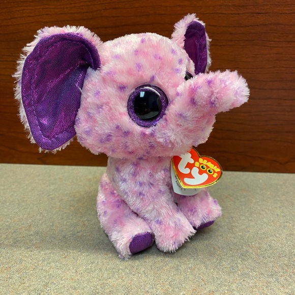 Ty Beanie Boo Eva the Elephant - Picture 2 of 8
